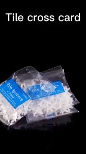 กากบาทเว้นร่องกระเบื้อง 1.0/1.5/2.0/3.0มม 100ชิ้น/ถุง (Tile Spacer) จัดแนวกระเบื้อง จัดร่องกระเบื้องTile spacers