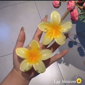 LALA(HDF14）กิ๊บติดผม รูปดอกไม้ สีแคนดี้ แฟชั่นฤดูใบไม้ผลิ สไตล์แฟรี่ สําหรับวันหยุดริมทะเล