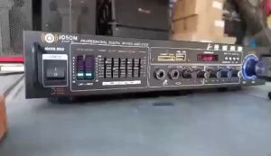 Joson Mars/Mars Max Professional Power Amplifier With Equalizer/FM/BT/USB-600-1000WX2 For Karaoke