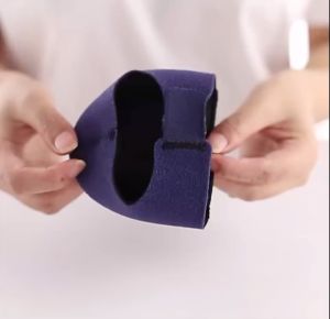 ผ้ารองส้น ลดปวด สำหรับ รองช้ำ ซิลิโคนถนอมส้นเท้า รุ่นมีผ้าหุ้มในตัว 1 คู่ รูปแบบหนาพิเศษ