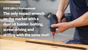 Bosch Cordless Impact Driver/Wrench GDX 180-LI