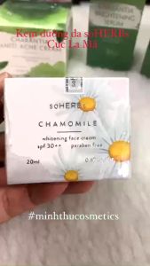 Kem Dưỡng Da soHERBs Cúc La Mã 20ml