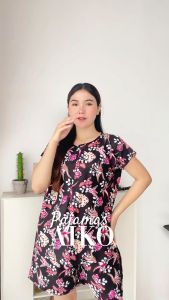 Aiko Pajamas Celana Pendek | Setelan Piyama Wanita Rayon Premium