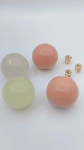 JDM Shift Knob Luminouse Glow In The Dark Shift Knob Adapter 54mm Cool Shift Knob Acrylic Gear Knob Round Car Accesories