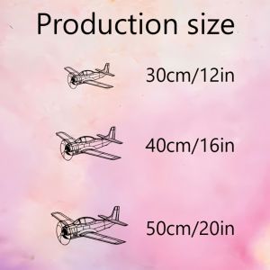CIFbuy | CIFBUY T-28 Trojan Metal Wall Art Iron Sculpture Mural Plaque For Aerospace Decor Trainer Lovers Housewarming Gift Home Decor
