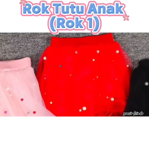 Rok Anak Perempuan Lucu Kekinian/ Rok tutu anak import usia 1-5 th/ Rok1 Lyme