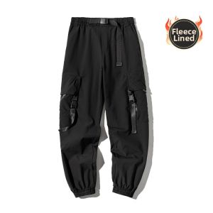 AOGZ | American Style Workwear Pants Mens Spring Autumn Straight Leg Wide Leg Casual Trousers Loose Fit Cargo Pants