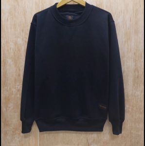 Sweater Crewneck Polos Distro Pria Wanita Bahan Tebal Harga Promo Bayar ditempat