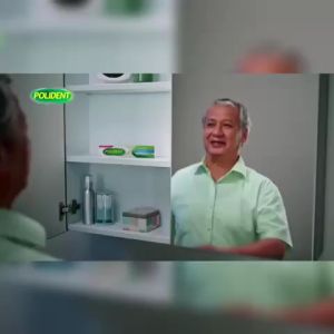 Polident Perekat Gigi Tiruan Fresh Mint 6x60g [6 PCS]