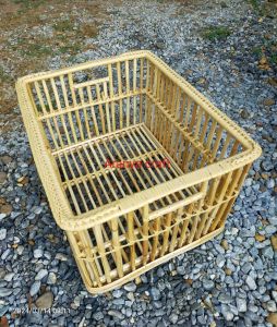 ตะกร้า หวายแท้ ใส่ผ้า เก็บของ ทรงสี่เหลี่ยมผืนผ้า ขนาด 111418 นิ้ว ข้อมูลเพิ่มอ่านด้านล่าง