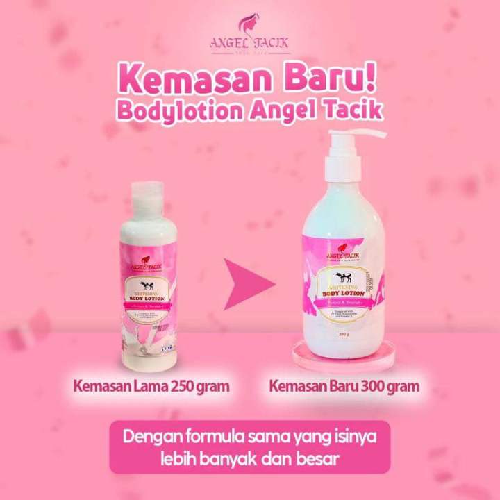 BODY LOTION ANGEL TACIK ORIGINAL Lazada