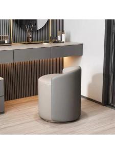 MOLORE | Scandinavian Luxury Modern Home Vanity Stool Short Round Stool