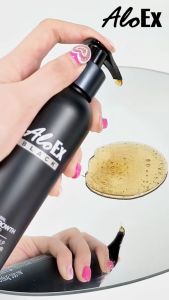 1 AloEx Black Shampoo 1 ขวด และ AloEx Hair Serum 50 ml. ลดผมแห้ง สำหรับร่วม สำหรับผมแห้ง เสี ทำสี