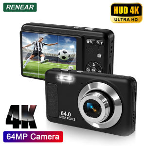 other | 4K Ultra HD Portable Digital Camera 64MP 16X Zoom Video Recorder For Vlogging Entry Level Professional Auto Focus Digital Camera