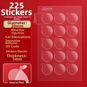 deli | Nanotech Strong Non-marking Double-sided Adhesive Dots