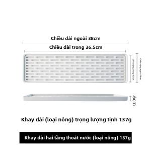 YOGEHOME | Khay Đổ Nước Hai Tầng Sáng Tạo