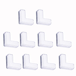 10Pcs Silicone Protective Cover Table Corner Cover Children Collision Table Corner Cover Children Anticollision Edge Guards