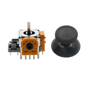 JCD 1Set 13X13mm For XBOX ONE /PS4 /Switch Pro Generic Controller Power A Analog Stick Caps & 3D Module Sensor Replacement