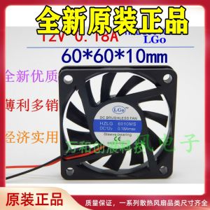 Factory Direct Sales 6cm/60mm Fan 60*60 * 10mm 12V 24V Axial Flow Fan 6010 Fan