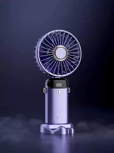 Buy 1 Take 1 Portable Mini Fan 6000mAh USB Rechargeable Folding Handheld Neck Fan