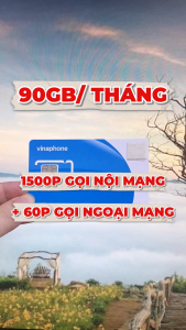 ( SALE 50% ) Sim 5G Vinaphone Siêu Data 90GB/Tháng Miễn Phí Nghe Gọi Thả Ga - Sim FCLUB Free 1 Tháng Đầu Gia Hạn chỉ 79K . FREESHIP - CHƯA KÍCH HOẠT.