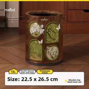 MEISD | Vintage Attractive Large Capacity Trash Can