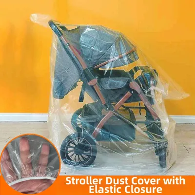 Ultra-Thick Transparent Massage Chair Cover Full Wrap-around Dustproof Waterproof Plastic Elastic Mouth Closure for Living Room