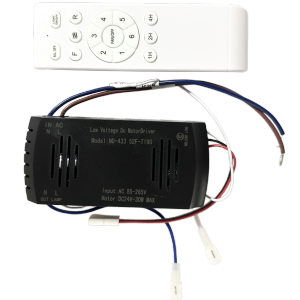 IRALAN 3-Color LED Ceiling Light Board Controller Easy-to-Install Wide Voltage 85-265V Panel Light Chip 3 Blades Fan Light