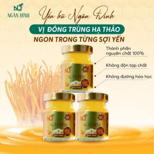 Lẻ 1 hũ (39% yến) yến sào Ngân Đình cao cấp thơm ngon tuyệt đỉnh