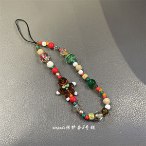 Khóa Xe Giáng Sinh Dễ Thương Móc Điện Thoại Di Động Móc Tai Nghe Móc Túi Phụ Kiện Điện Thoại Di Động Bằng Nhựa Khóa Xe