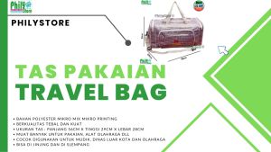 Tas Travel Bag Multifungsi Jinjing Pakaian Untuk Bepergian Mudik Ukuran Besar Pulang Kampung