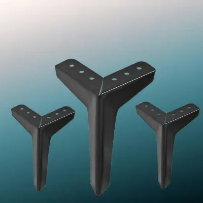 Lizhen | Small Rhombus X-shaped Bedside Table Support Leg Iron