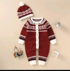 J066 JUMPER RAJUT BAYI LAKI & PEREMPUAN JUMSUIT RAJUT BAYI 0-9 BULAN SERIES BUBBY