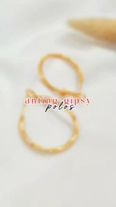 Nice Jewelry Anting Dewasa Gipsy polos Super Elegan Perhiasan Wanita Murah AT 367