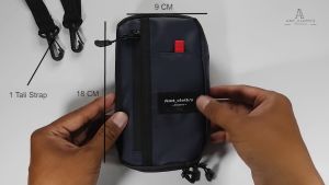 AMT - Tas Selempang Mini Anti Air Dompet HP Waterproof Gantung Leher Kekinian