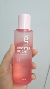 GLAMM Booster Bright White Essence 120ml Mengekalkan Kelembapan Kulit & Menguatkan Lapisan Pelindung untuk Semua Jenis Kulit Sesuai untuk Kulit Kering