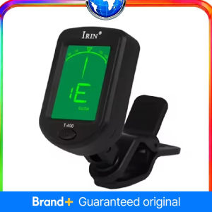 IRIN | IRIN T-400 Digital Guitar Tuner Clip-On Tone Universal 360 Degree Rotatable for Bass Violin Guitar Electric Ukulele