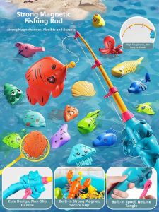 MAIMITONG | Magnetic Fishing Intellectual Development Toy Inflatable Pool
