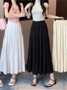 SHIMANQING | Slimming High Waist A-Line Skirt