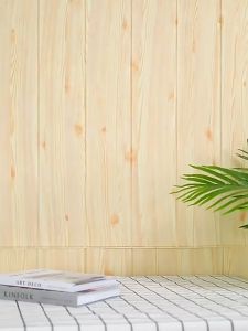 (PAKET 10 LEMBAR) WALLPAPER DINDING 3D MOTIF KAYU (TEBAL 3 MM) UKURAN 70 X 70 CM WALLFOAM WOOD MURAH