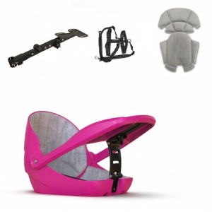 KUABEI | Pet Safety Seat Folding Bike Basket