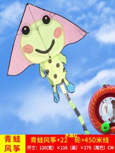 Wangfujing Kite Family Childrens Cartoon Micro Wind Easy New Dragon Kite Creative Beginner Adult Street Stall Sports Toy