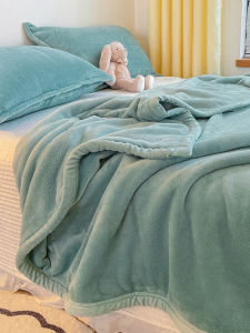 Kiss Dear | Breathable Flannel Blanket for Summer Naps Offices Air Conditioning