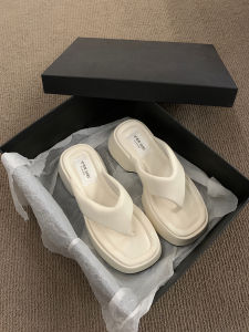 Thick Sole Height Increasing Pink Slippers Female Summer Outwear Fashion New Arrival K-style Flip Flops Flip-Flops All-Matching Beach Shoes