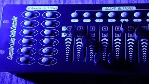 Mixer Lighting DMX 512 Layar LCD 192 Channel Lampu Panggung Par LED Light SHEHDS - 7RSK7IBK