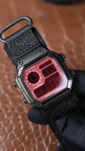 Bộ Dán Màn Hình Casio AE1200 Royale Mod Phim Đổi Màu HD Bộ Dụng Cụ Độ Chế Với Kính Cường Lực Dễ Lắp Đặt