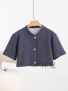 Áo Choàng Cổ Vai Chống Lạnh Tay Ngắn Cho Nam Dùng Vào Ban Đêm Khi Ngủ Bảo Vệ Vai Cổ Vai Cho Người Trung Niên Và Người Cao Tuổi