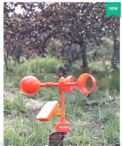 พลังงานแสงอาทิตย์อัลตราโซนิก 360 ° การหมุนเซ็นเซอร์สะท้อนแสง BIRD Repeller กันน้ำกลางแจ้งแบบพกพา Pigeon Crow BIRD Repeller สวนกลางแจ้ง