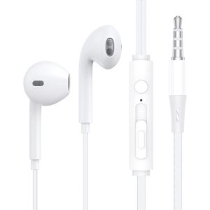 In-ear Wired Headphones Bass Stereo HD Mic Universal 3.5mm Jack Plug Original Earphones For Samsung Xiaomi Mobile Phone Tablet