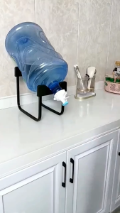 Bottle water bracket for water intake simple water dispenser bucket rack